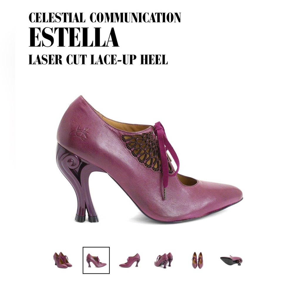 John Fluevog Celestial Communication Estella shoes size 9.5 - purple